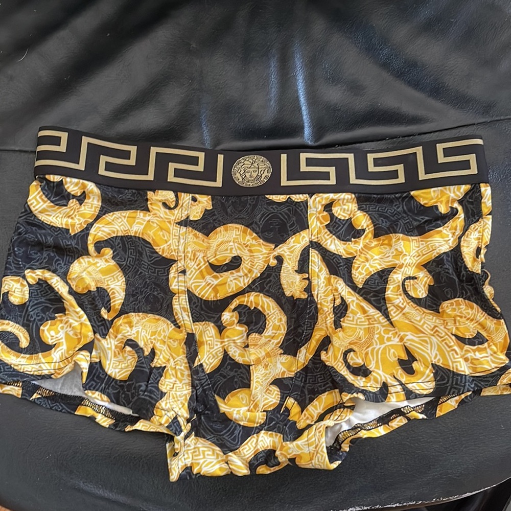Versace Baroque low rise trunks